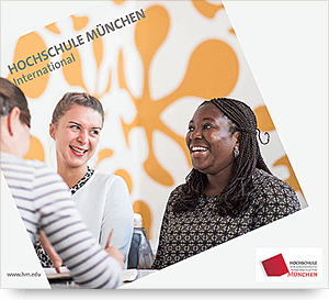 Anzeige im VDI Jahresbericht zu «Hochschule München – international»