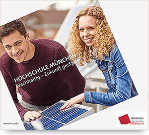 Anzeige VDI Jahresbericht Hochschule München – nachhaltig